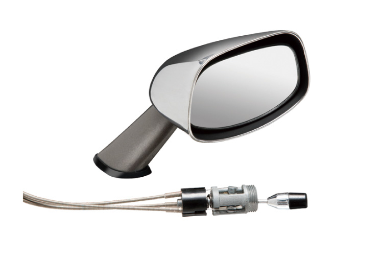 Wired remote control fender mirror