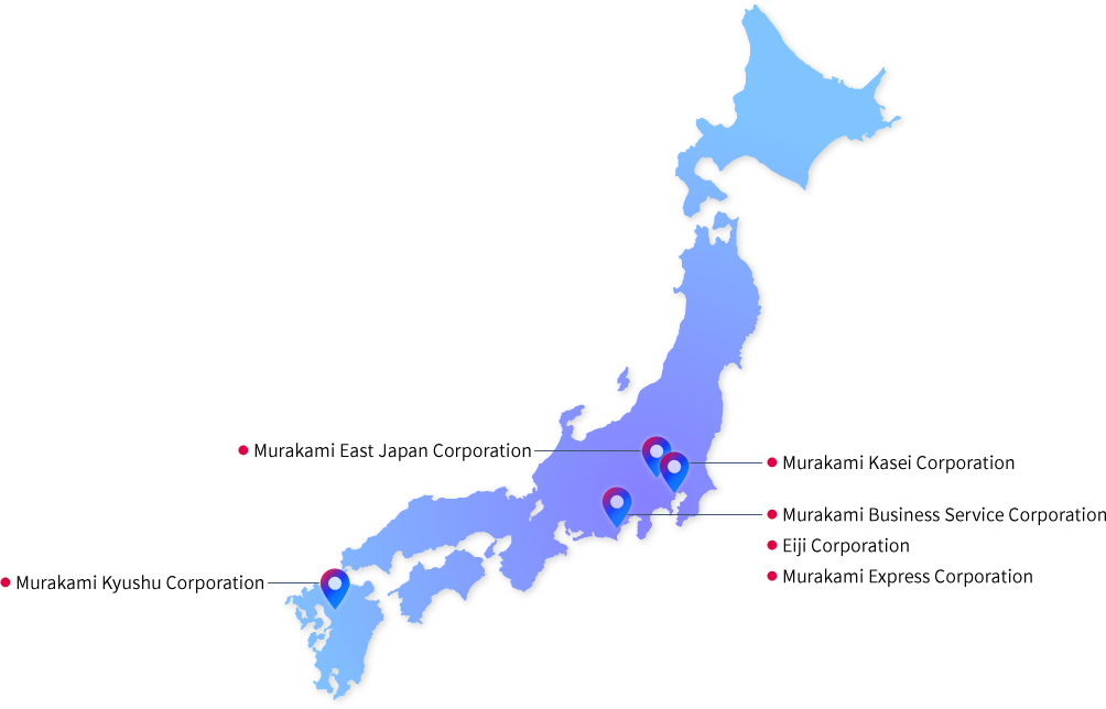 Map of Domestic Affiliates